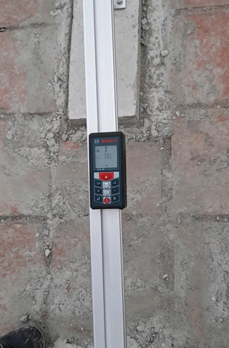 Kiểm tra độ nghiêng thanh rail